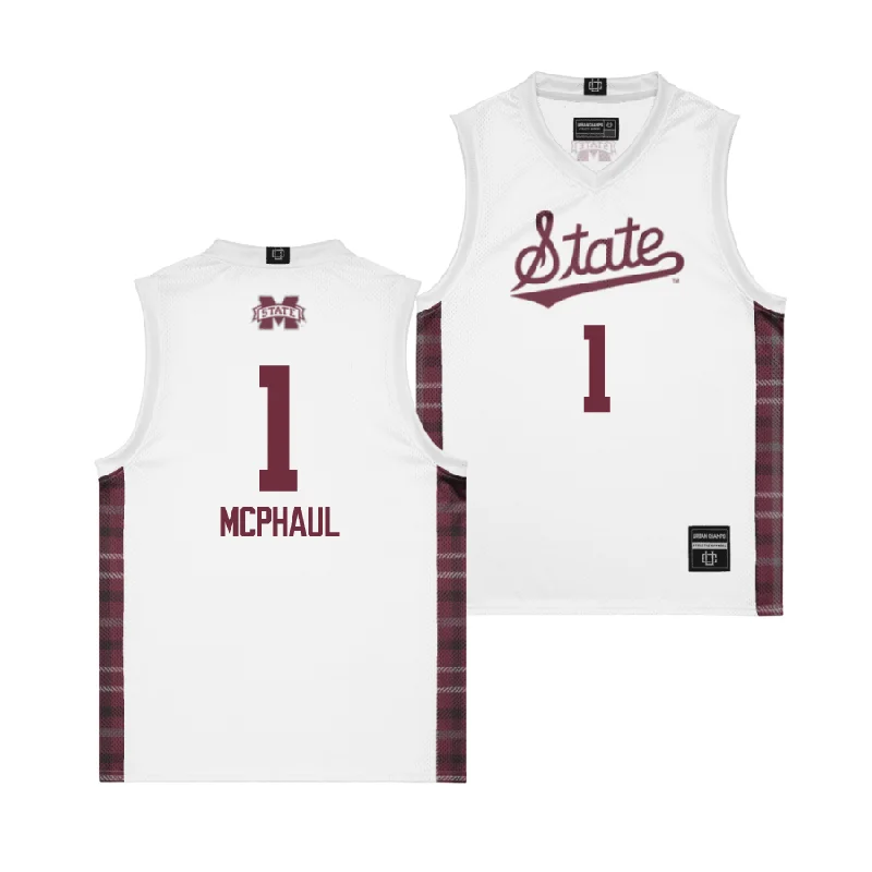 Men's basketball uniform affordable uniform -EXCLUSIVE: Mississippi State Winter Edition Basketball Jersey  - Destiney McPhaul