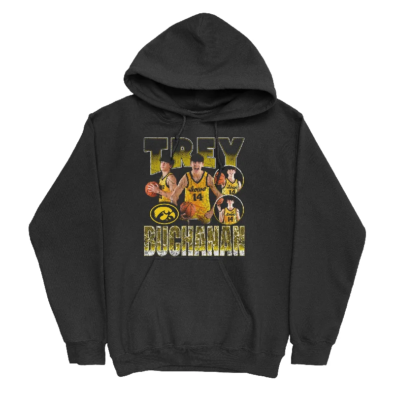 Men's hoodies woven -EXCLUSIVE RELEASE: Trey Buchanan Graphic Black Hoodie