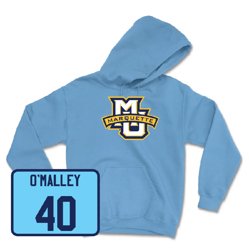 Men's hoodies active-performance -Championship Blue Men's Basketball Marquette Hoodie - Casey O'Malley