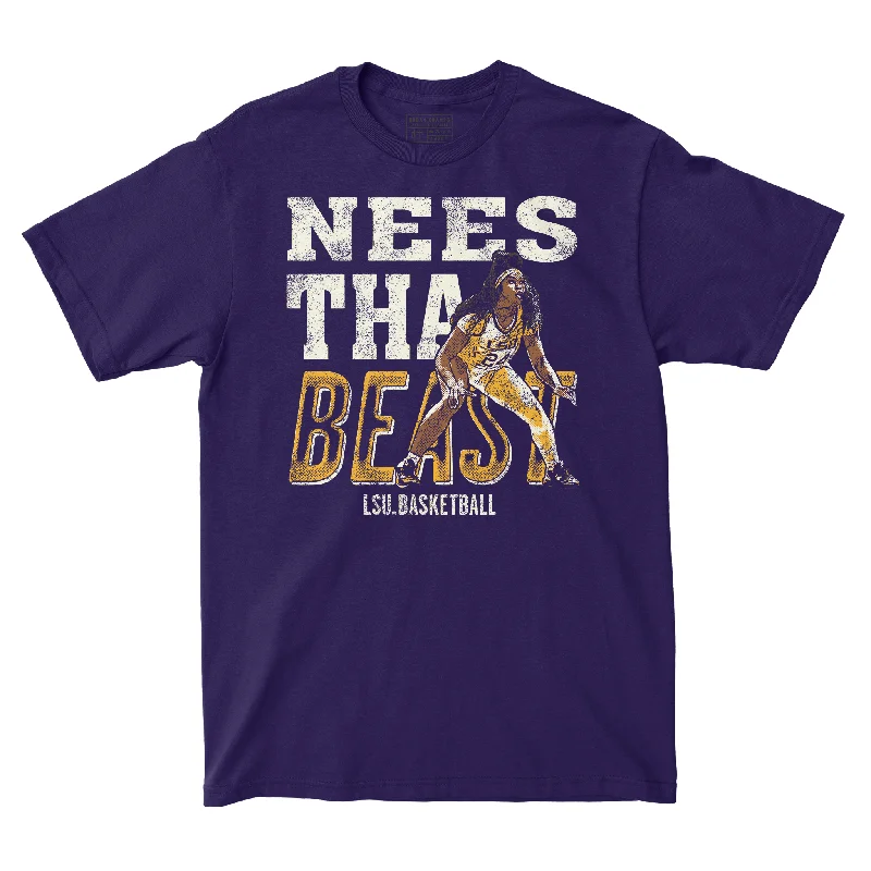 Men's basketball T-shirt team special -EXCLUSIVE RELEASE - Aneesah Morrow - NEESTHABEAST Drop Tee