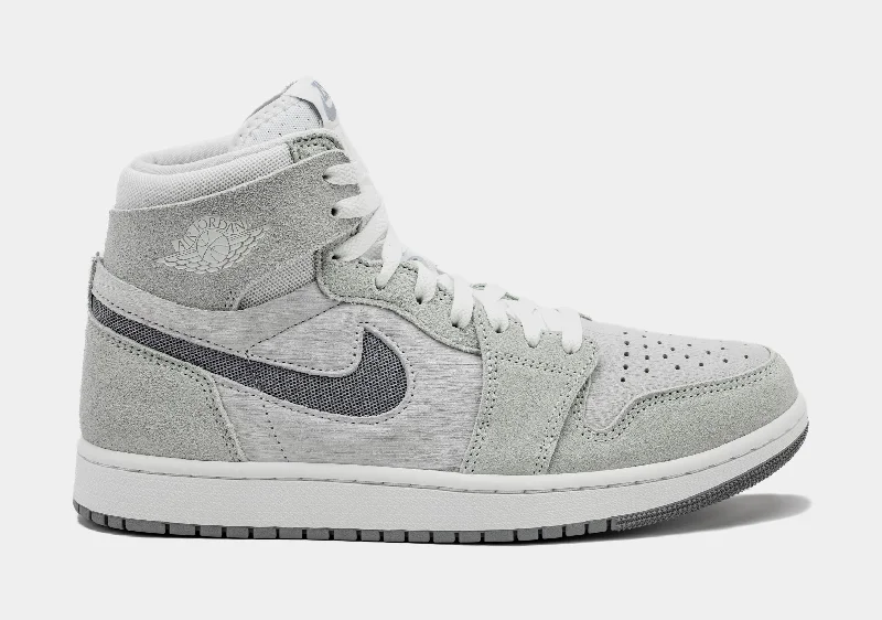 Basketball shoes durable-fit -Air Jordan 1 Zoom CMFT 2 Particle Grey Mens Lifestyle Shoes (Grey)