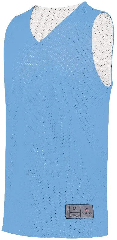 Men's basketball uniform ventilated design -Augusta Youth Tricot Mesh Reversible 2.0 Basketball Jersey