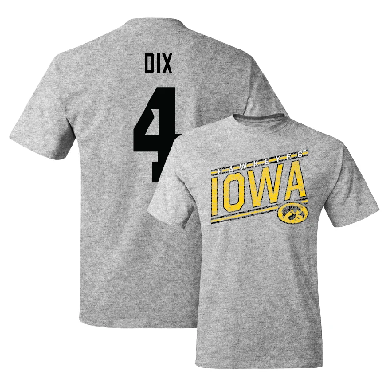 Sport Grey Men's Basketball Slant Tee - Josh Dix