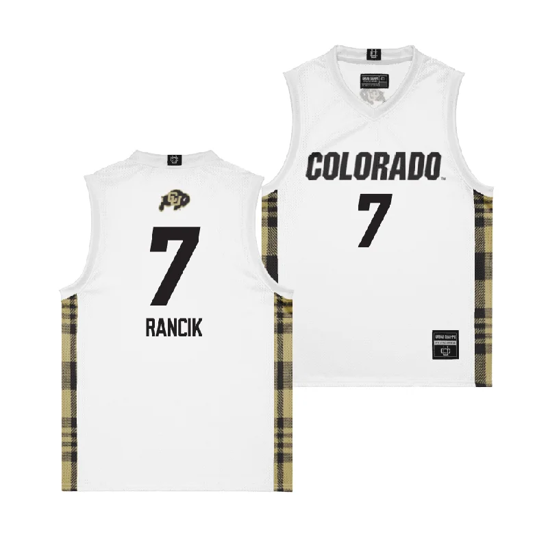 Men's basketball uniform player clothing -EXCLUSIVE: Colorado Winter Edition Basketball Jersey - Sebastian Rancik