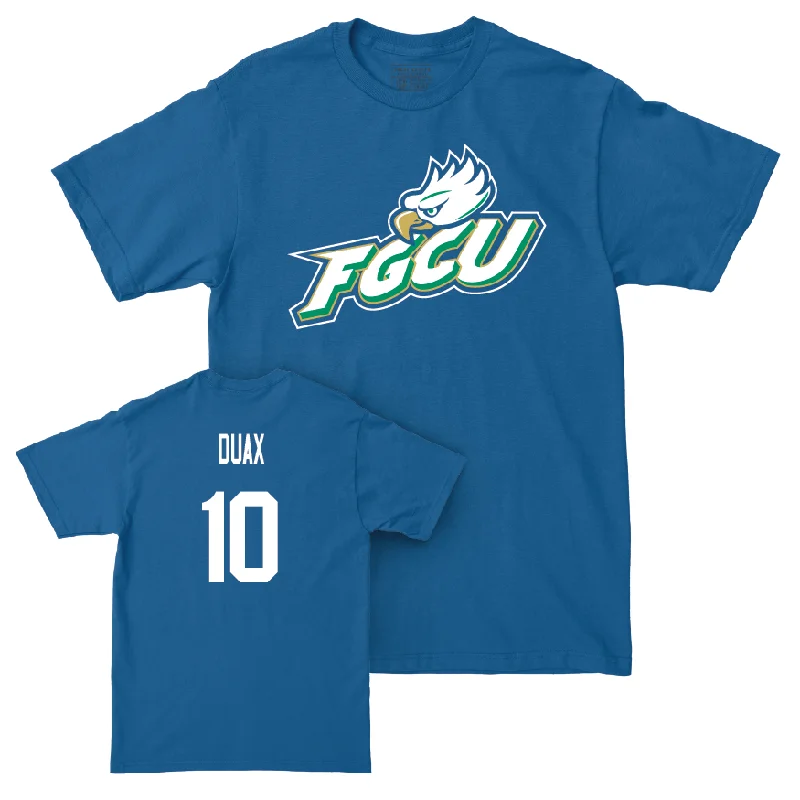 Men's basketball T-shirt player collection -Blue Men's Basketball FGCU Tee  - Michael Duax