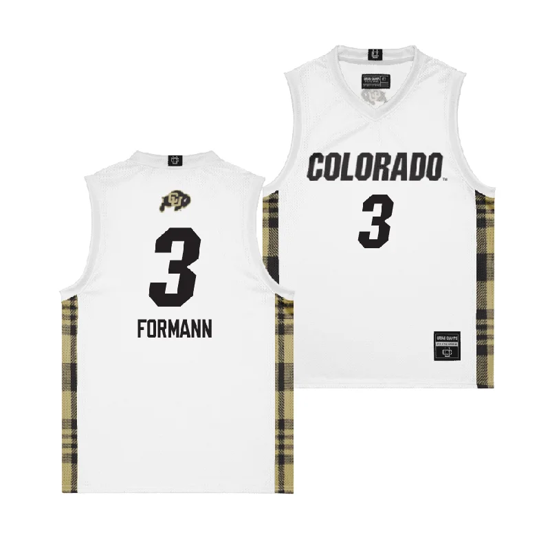 Men's basketball uniform team colors -EXCLUSIVE: Colorado Winter Edition Basketball Jersey - Frida Formann | #3