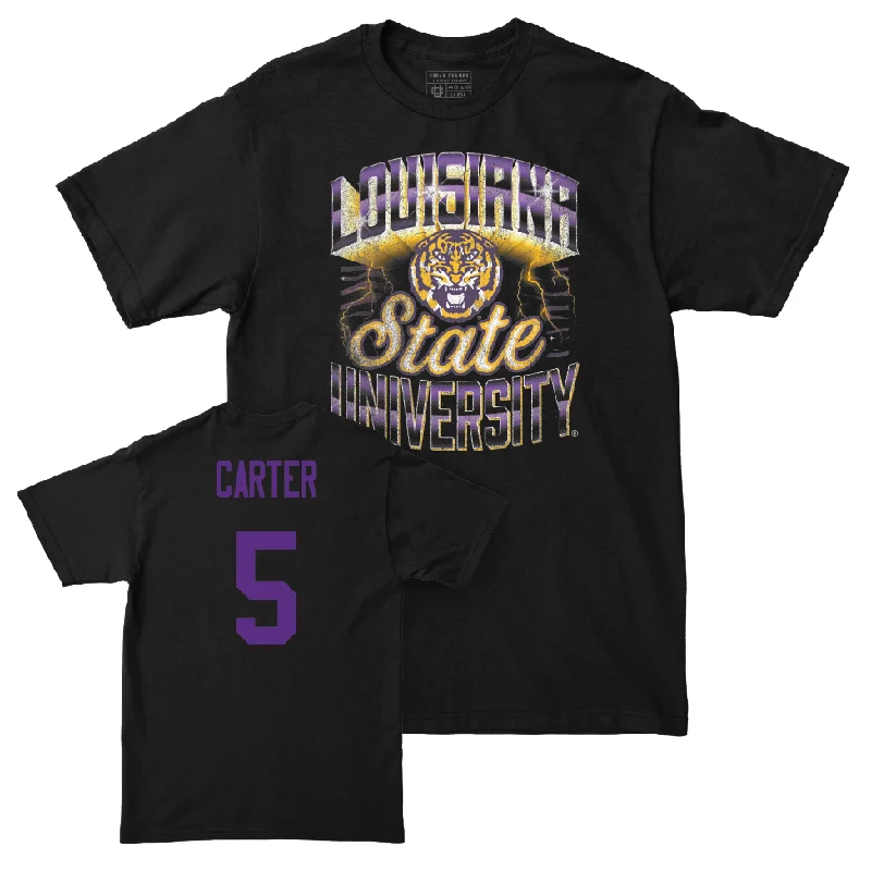 Men's basketball T-shirt holiday sale -Men's Basketball Black Streetwear Tee  - Cam Carter