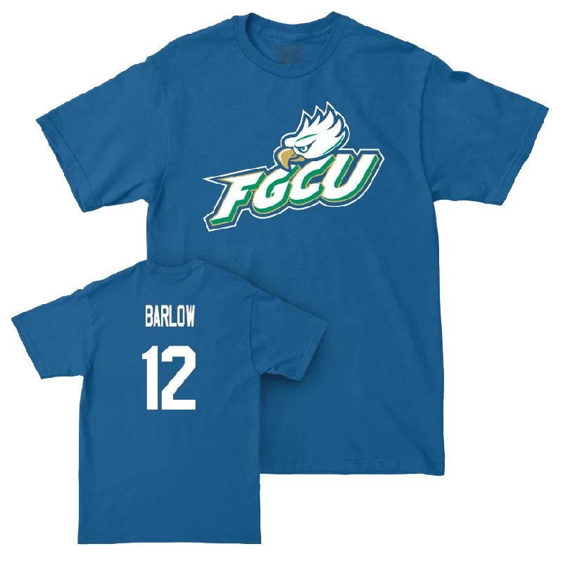 Men's basketball T-shirt performance collection -Blue Men's Basketball FGCU Tee  - Evan Barlow