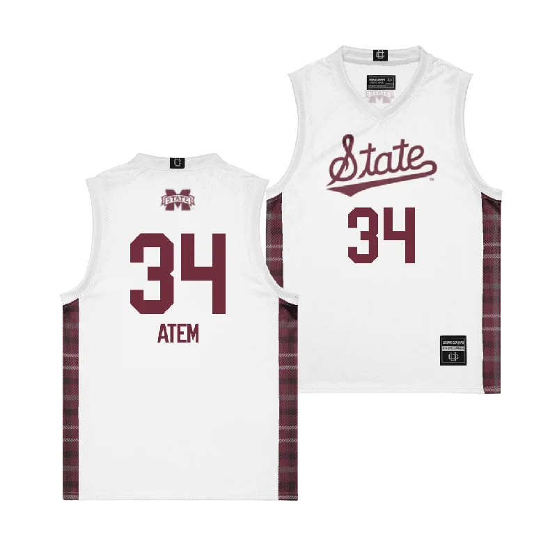 Men's basketball uniform performance package -EXCLUSIVE: Mississippi State Winter Edition Basketball Jersey - Gai Atem