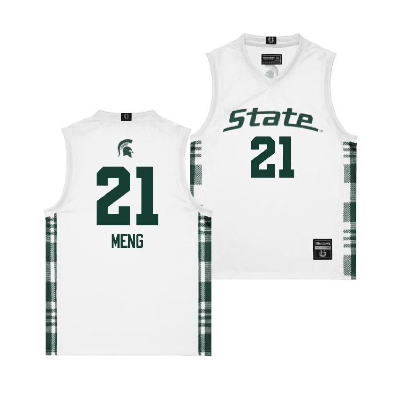 Men's basketball uniform signature series -EXCLUSIVE: MSU Winter Edition Basketball Jersey - Mary Meng