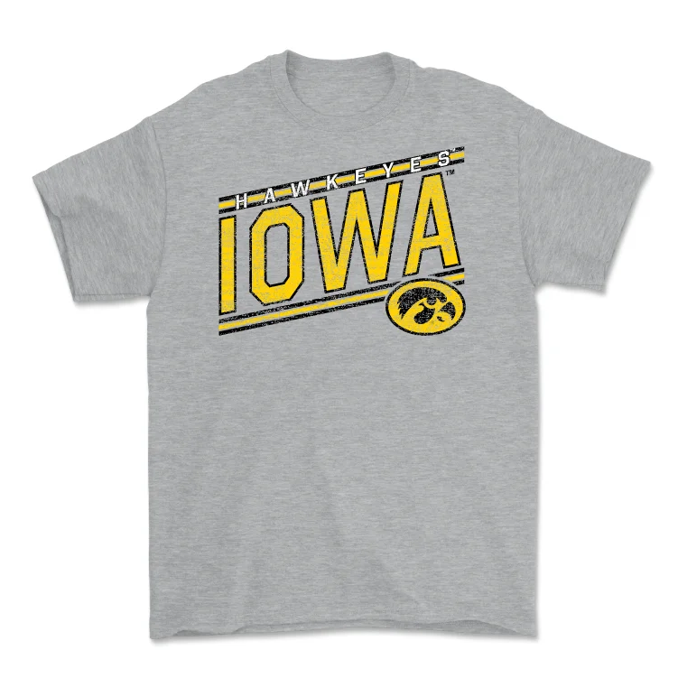 Men's basketball T-shirt value buy -Sport Grey Men's Basketball Slant Tee - Carter Kingsbury