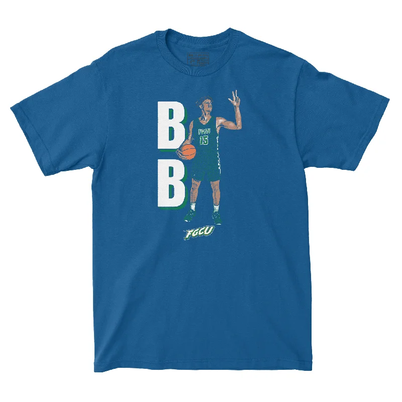 Men's basketball T-shirt team outfit -EXCLUSIVE RELEASE: BB Washington Illustrated Royal Tee