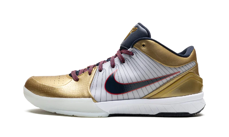 Basketball shoes winter -Zoom Kobe 4 "Gold Medal"