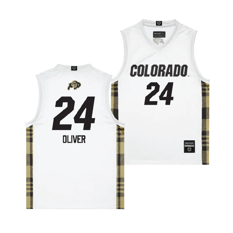 Men's basketball uniform team apparel -EXCLUSIVE: Colorado Winter Edition Basketball Jersey  - Grace Oliver