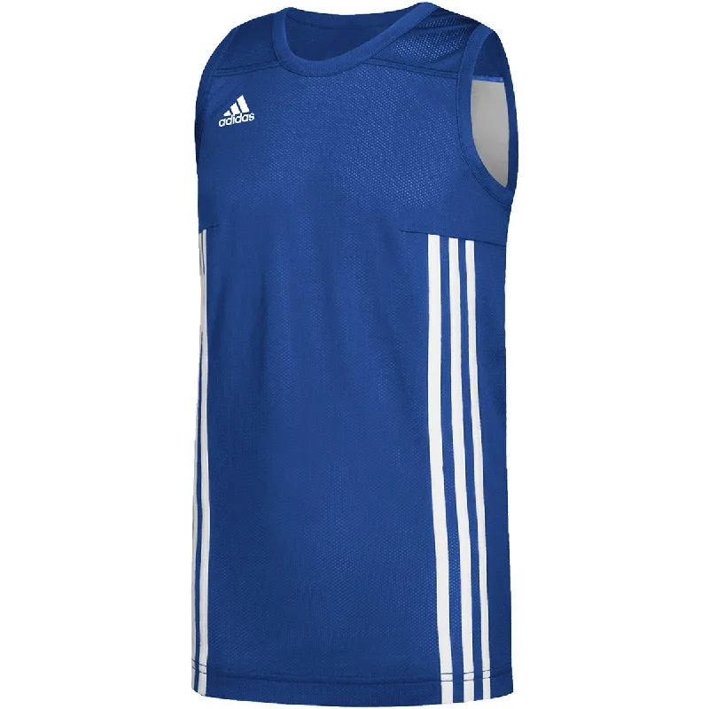 Men's basketball uniform durable stitching -adidas Youth 3G Speed Reversible Basketball Jersey