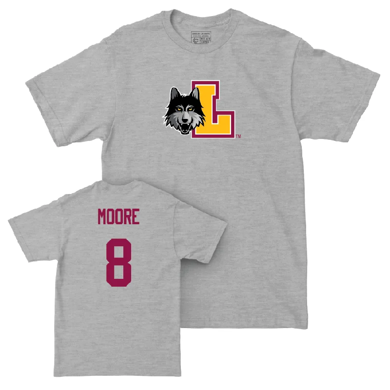 Men's basketball T-shirt quality offer -Sport Grey Men's Basketball Athletic Tee  - Justin Moore