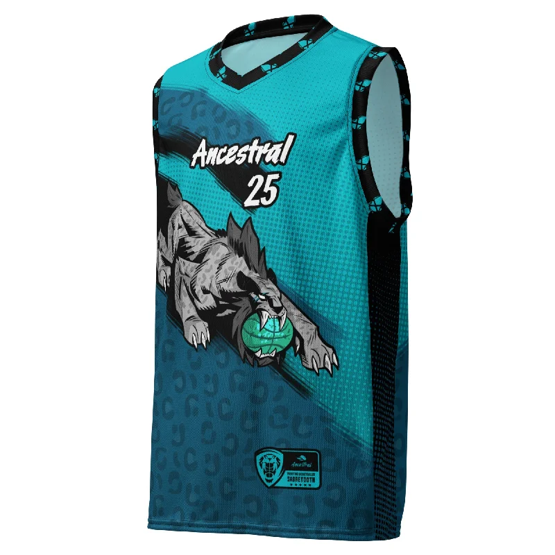 Men's basketball uniform high performance jersey -Primitive Sabretooth 3 - Basketball Unisex Jersey