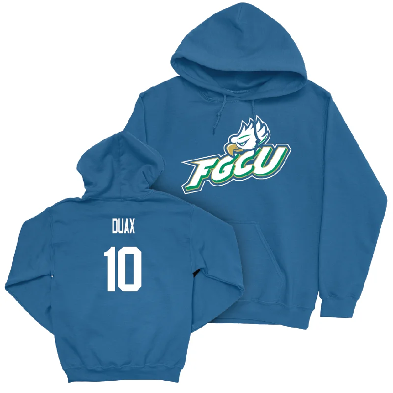 Men's hoodies stretch-style -Blue Men's Basketball FGCU Hoodie  - Michael Duax