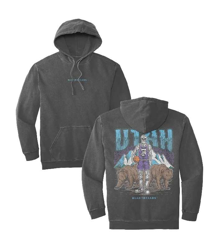 Men's hoodies white -UTAH BASKETBALL - “DT ESSENTIAL" HOODIE