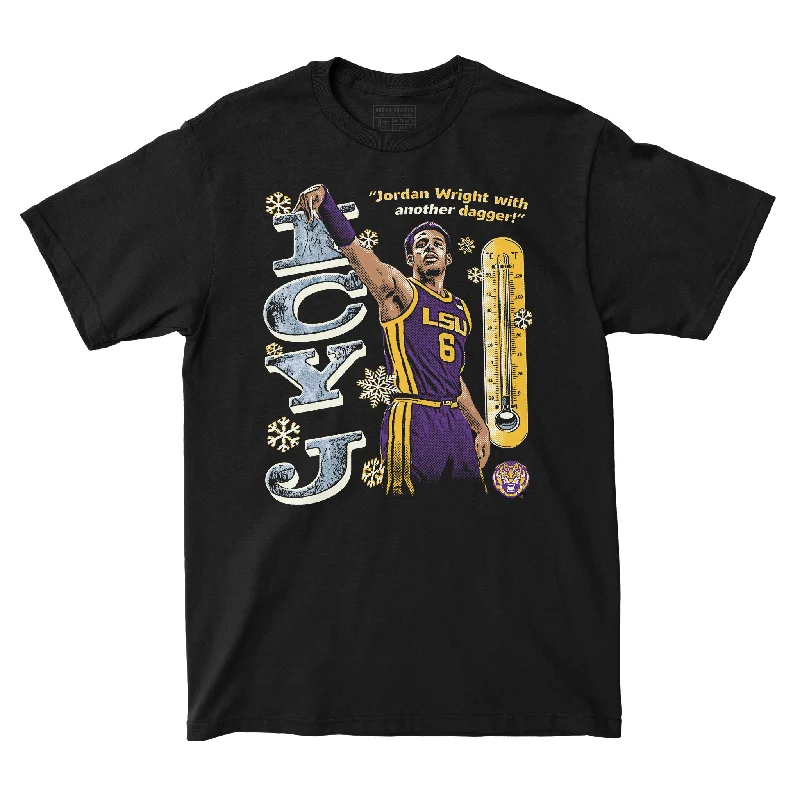 Men's basketball T-shirt player kit -EXCLUSIVE RELEASE - Jordan Wright - Ice Cold Drop Tee Black