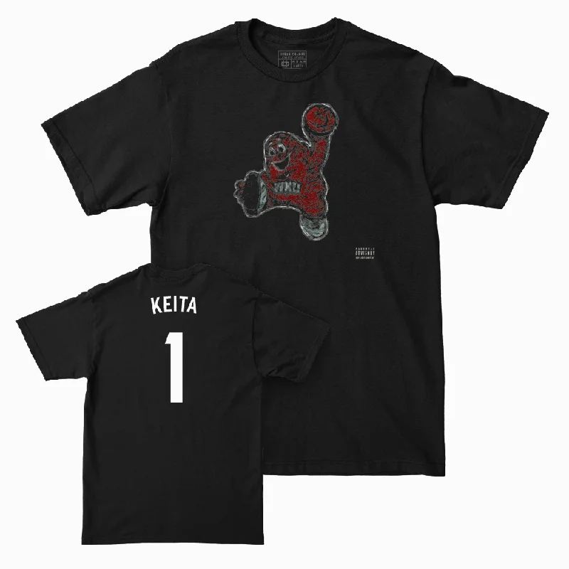 Men's basketball T-shirt quality package -WKU Men's Basketball Big Red Tee   - Blaise Keita