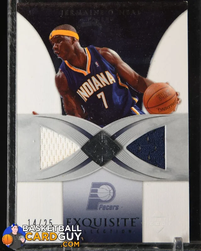 Men's basketball uniform team set -Jermaine O'Neal 2006-07 Exquisite Jersey #/25