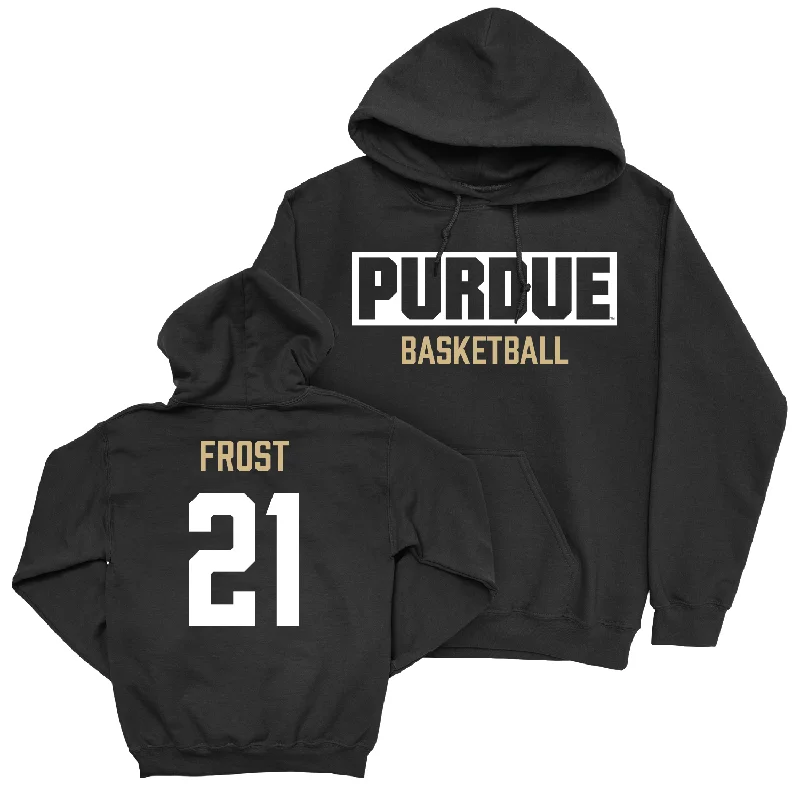 Men's hoodies camouflage -Men's Basketball Black Staple Hoodie - Matt Frost | #21