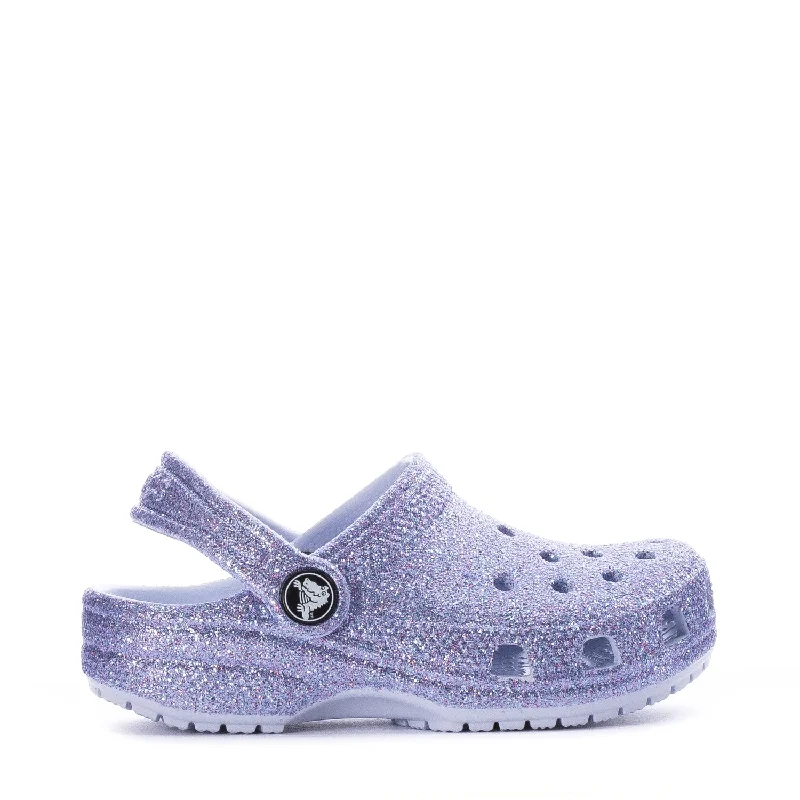 Basketball shoes blue -Classic Glitter Clog - Toddler