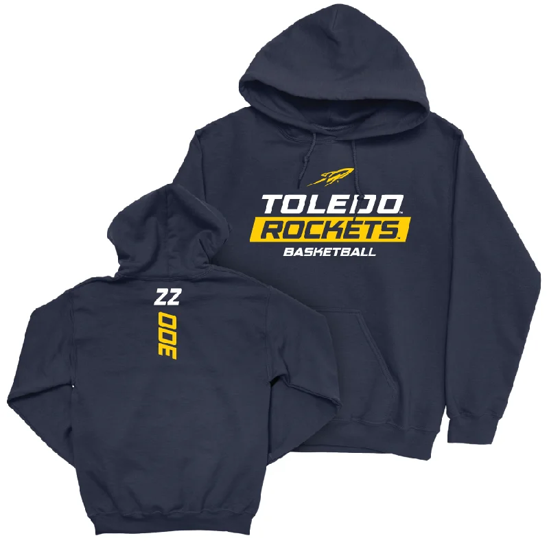 Men's basketball T-shirt sport sale -Toledo Football Navy Legacy Tee  - Kalieb Osborne