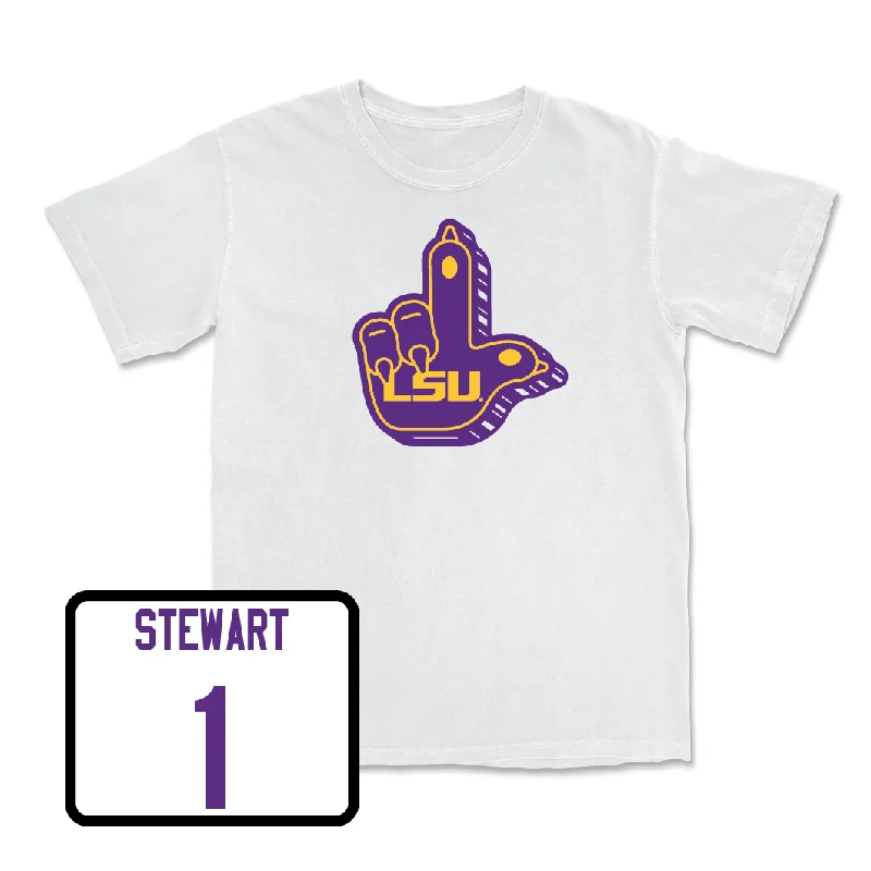 Men's basketball T-shirt team clothing -Men's Basketball "L" Paw Tee - Carlos Stewart