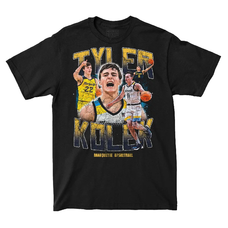 Men's basketball T-shirt elastic comfort -EXCLUSIVE DROP: Tyler Kolek - He's Back Oversized Print T-Shirt