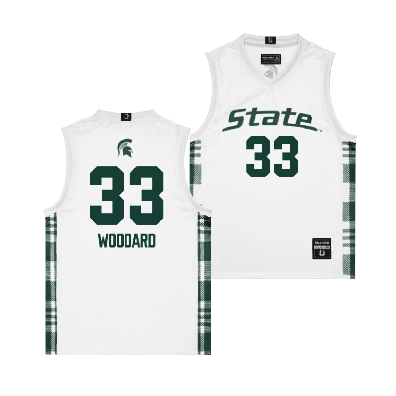 Men's basketball uniform team logo -EXCLUSIVE: MSU Winter Edition Basketball Jersey  - Juliann Woodard