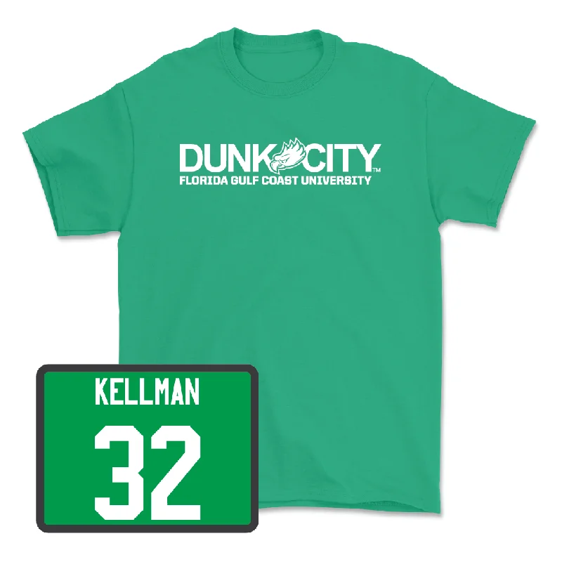 Men's basketball T-shirt sport sale -Green Men's Basketball Dunk City Tee - Keeshawn Kellman