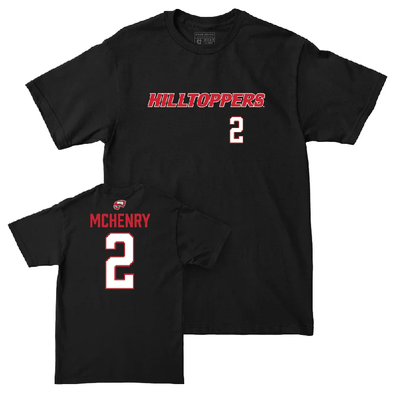 Men's basketball T-shirt pro kit -WKU Men's Basketball Black Hilltoppers Tee - Don McHenry | #2