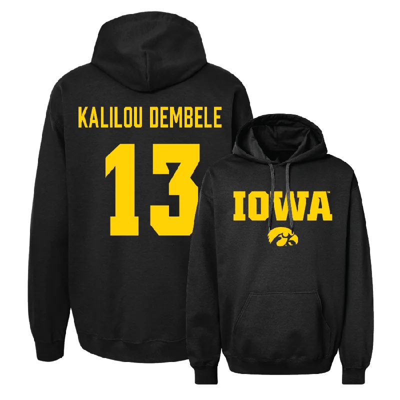 Men's hoodies signature -Men's Basketball Black Classic Hoodie - Ladji Kalilou Dembélé