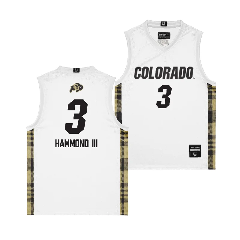 Men's basketball uniform high quality outfit -EXCLUSIVE: Colorado Winter Edition Basketball Jersey - Julian Hammond III | #3