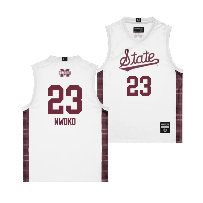 Men's basketball uniform pro kit -EXCLUSIVE: Mississippi State Winter Edition Basketball Jersey  - Michael Nwoko