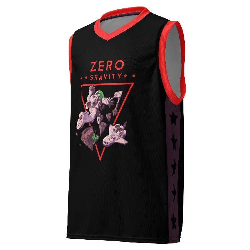 Men's basketball uniform affordable kit -Zero Gravity 4 Basketball Unisex Jersey