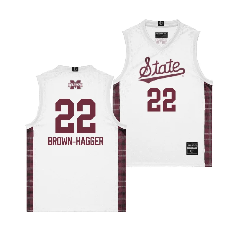 Men's basketball uniform team apparel set -EXCLUSIVE: Mississippi State Winter Edition Basketball Jersey - Jasmine Brown-Hagger