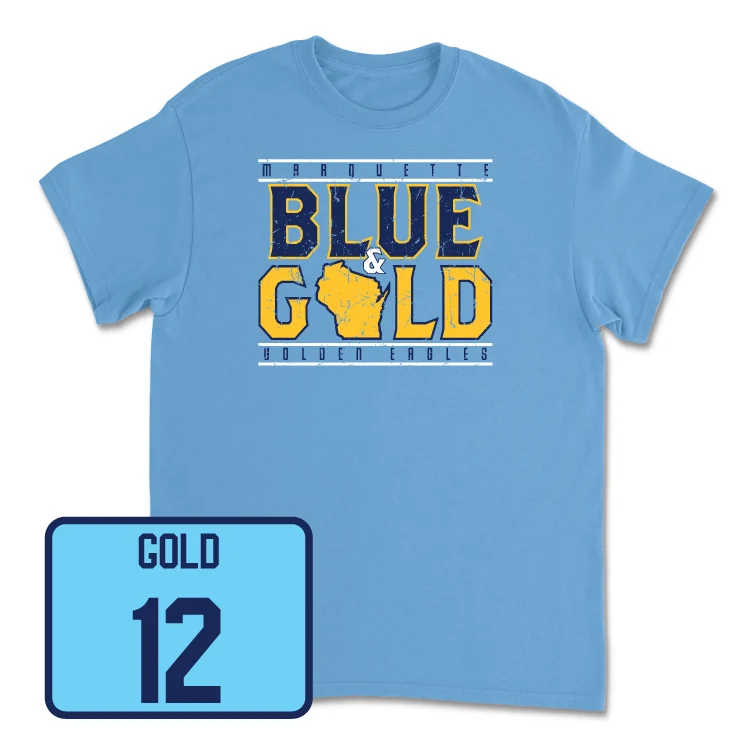 Men's basketball T-shirt featherlight feel -Championship Blue Men's Basketball State Tee - Ben Gold