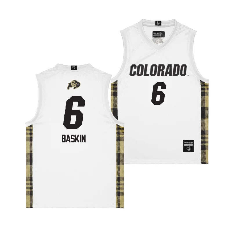 Men's basketball uniform team wear -EXCLUSIVE: Colorado Winter Edition Basketball Jersey - Trevor Baskin