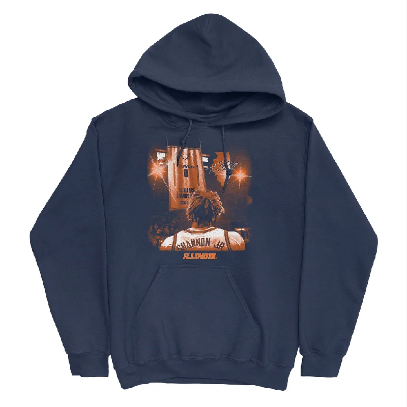 Men's hoodies relaxed-comfort -EXCLUSIVE RELEASE: Terrence Shannon Jr. Banner Hoodie