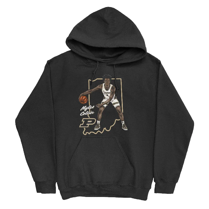 Men's hoodies fan -EXCLUSIVE RELEASE: Myles Colvin Native Black Hoodie