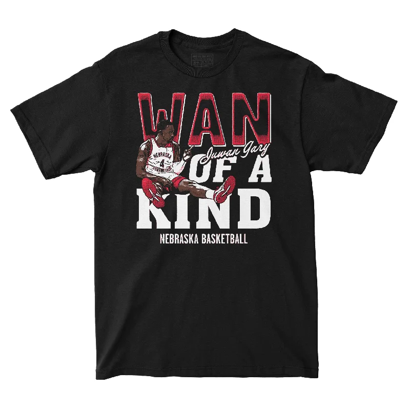 Men's basketball T-shirt fast-dry ensemble -EXCLUSIVE RELEASE: Juwan Gary - Wan of a Kind Tee Black