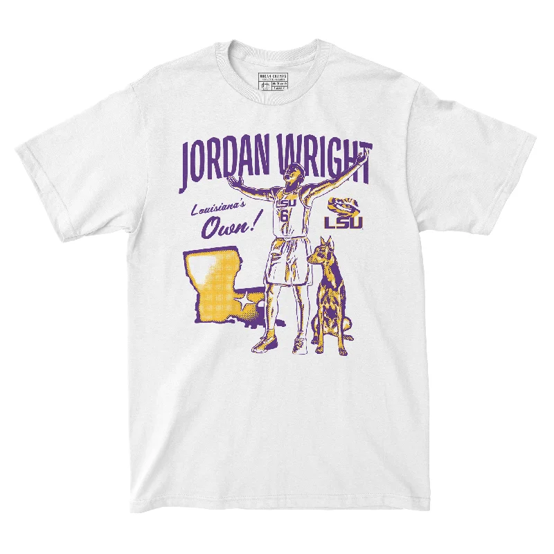 Men's basketball T-shirt lightweight kit -EXCLUSIVE DROP: Jordan Wright - Louisiana's Own Tee