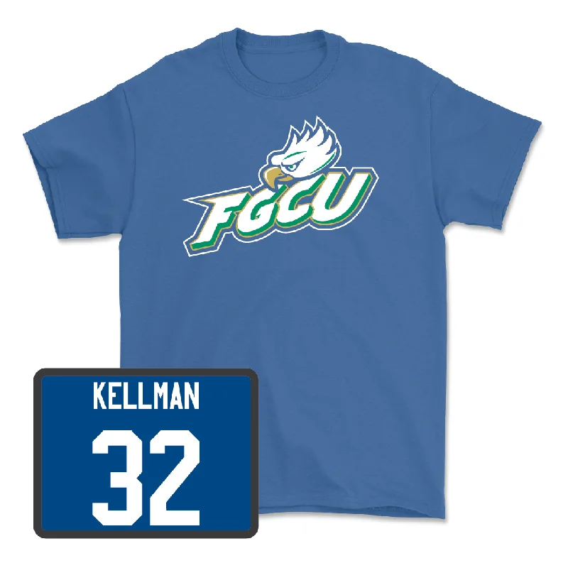 Men's basketball T-shirt custom sale -Blue Men's Basketball FGCU Tee - Keeshawn Kellman