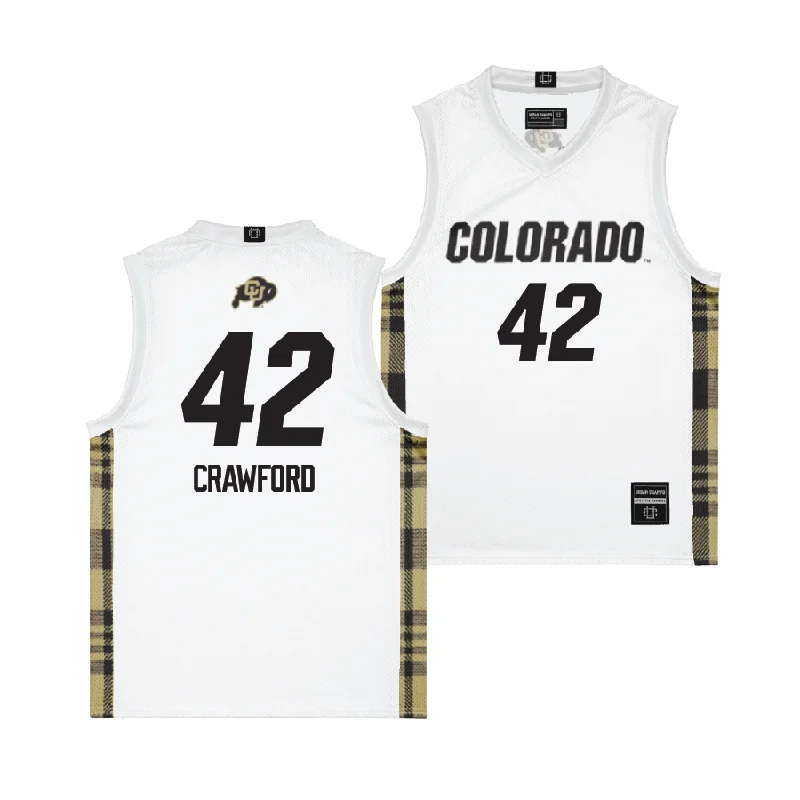 Men's basketball uniform custom ensemble -EXCLUSIVE: Colorado Winter Edition Basketball Jersey - Andrew Crawford