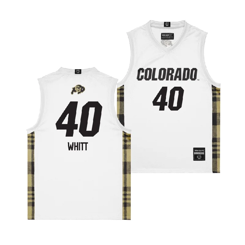 Men's basketball uniform custom outfit -EXCLUSIVE: Colorado Winter Edition Basketball Jersey - Grady Whitt | #40