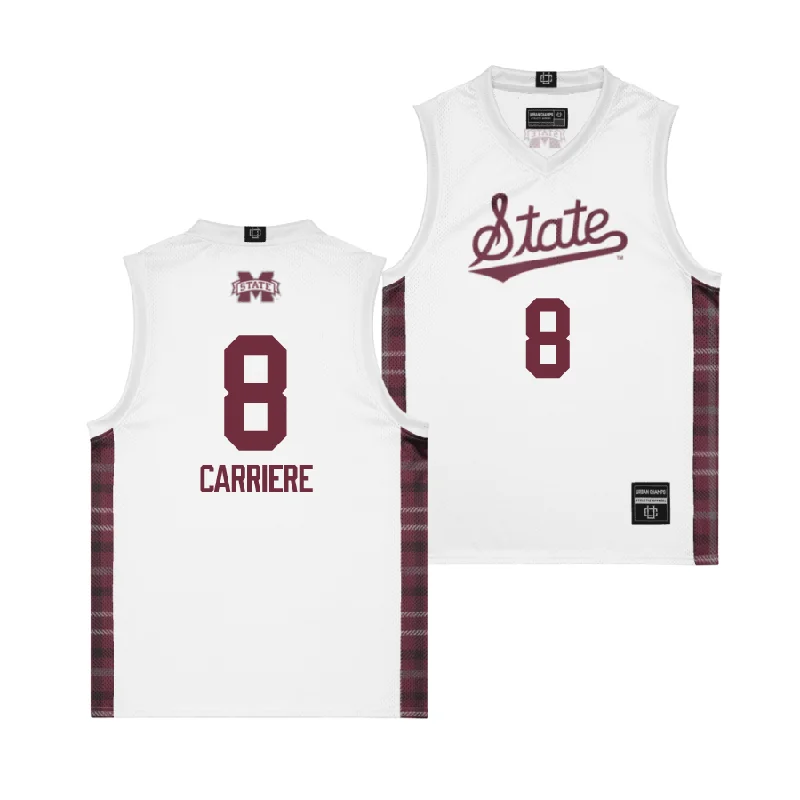 Men's basketball uniform team uniform kit -EXCLUSIVE: Mississippi State Winter Edition Basketball Jersey  - Anaisha Carriere