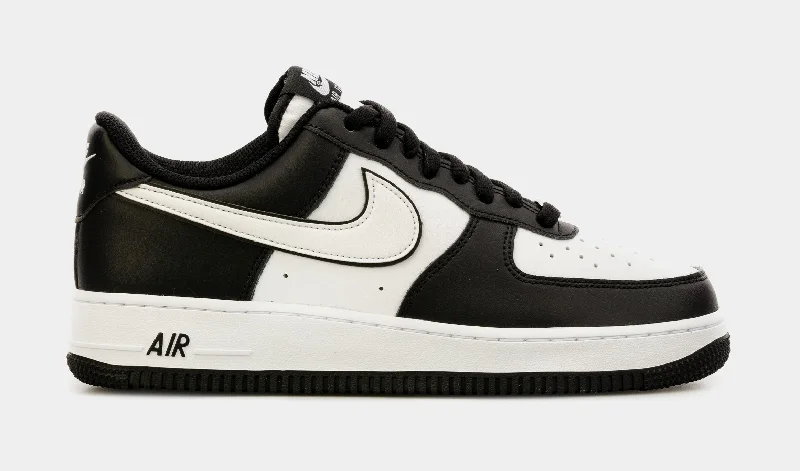 Basketball shoes durable-team -Air Force 1 Low Mens Lifestyle Shoes (Black/White)